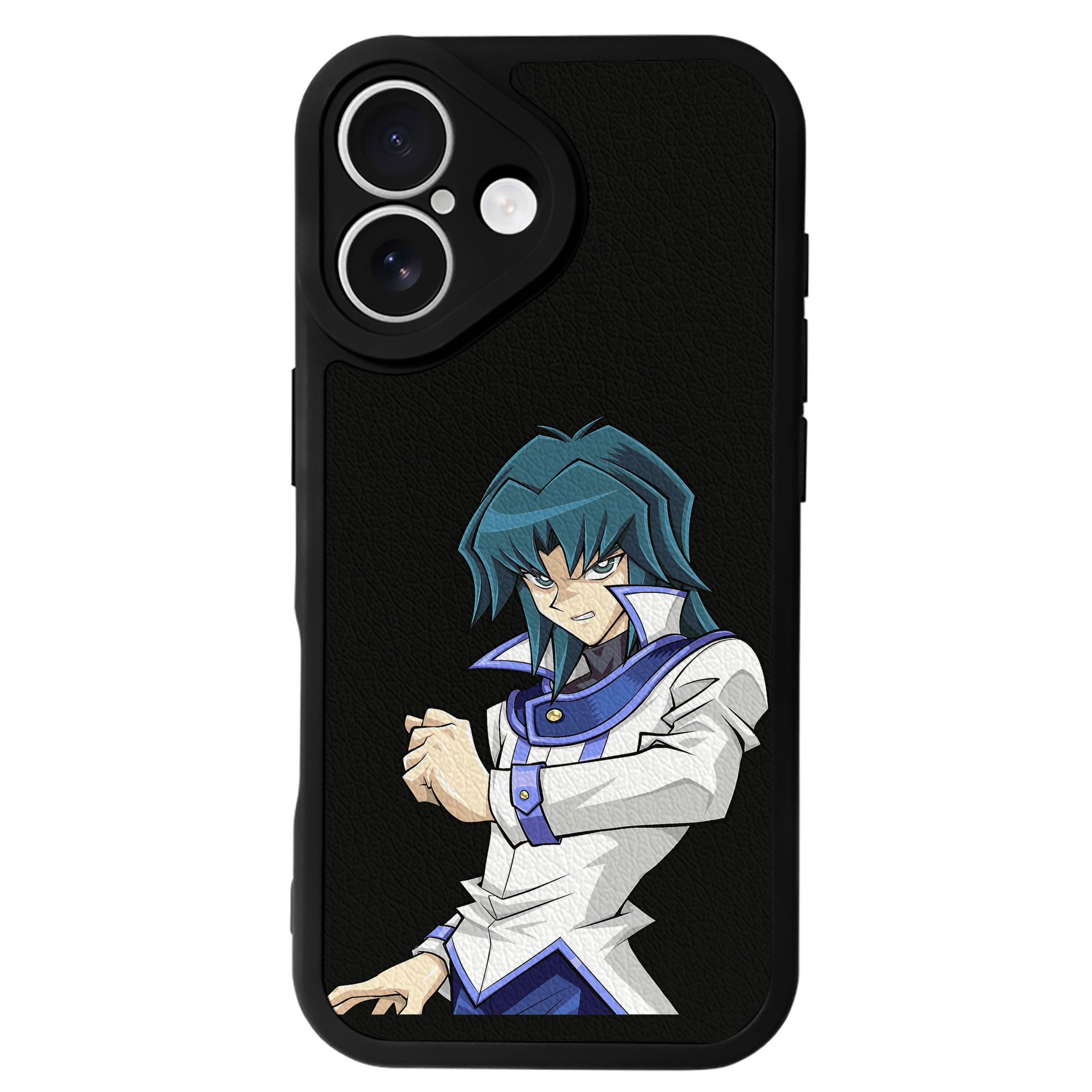 遊☆戯☆王 Yu-Gi-Oh! 【iPhone 16シリーズ対応】シリコンスマホケース（レザー調） 材質：シリコン